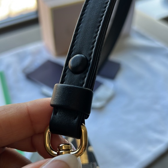 Prada Symbole leather and fabric mini bag - Picture 9 of 17